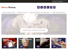 Tablet Screenshot of freemediumreadings.net